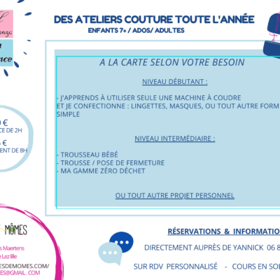 couture reves momes activite vacances