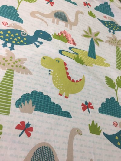 tissu dinosaure