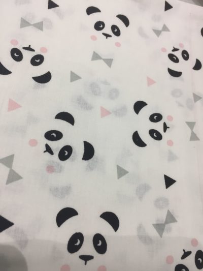 tissu panda reves momes