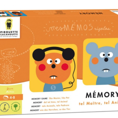 JEU MEMORY EMOTIONS 1 ANIMAUX