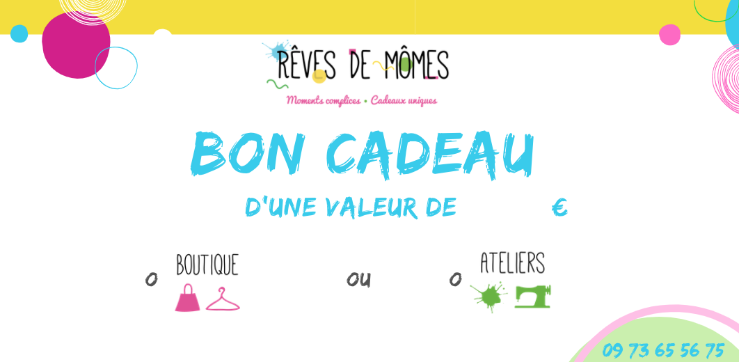 bon cadeau R2M