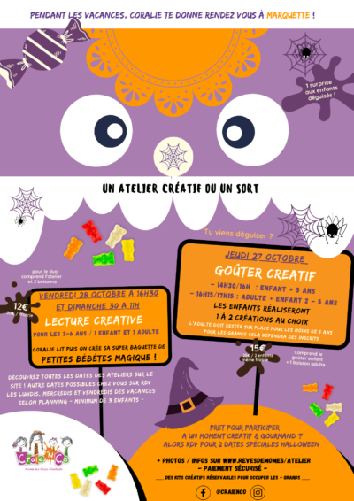 evenement halloween craienco