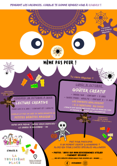 evenement halloween craienco